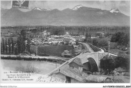 AAYP10-38-0900 - Env De GRENOBLE - Les Ponts De CLAIX Et Le Massif De La CHARTREUSE - Claix