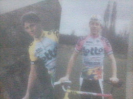 CYCLISME  - WIELRENNEN- CICLISMO : 2 CARTES SAMMIE MOREELS 90 +91 - Cyclisme
