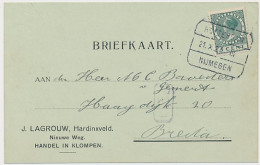 Treinblokstempel : Rotterdam - Nijmegen III 1927 ( Hardinxveld ) - Unclassified