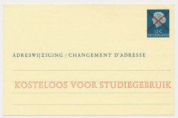 Verhuiskaart G. 35 S - STUDIEGEBRUIK - Postal Stationery