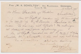 Briefkaart G.32 Particulier Bedrukt Groningen 1894 - Postwaardestukken