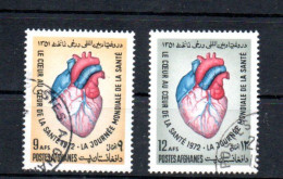 AFGHANISTAN - 1972 - JOURNEE MONDIALE DE LA SANTE - LE COEUR - WORLD HEALTH DAY - THE HEART - Oblitéré - Used - - Afganistán