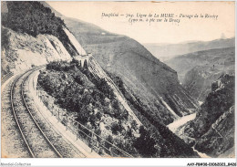 AAYP8-38-0672 - LIGNE-DE-LA-MURE - Passage De La Rivoire  - La Mure