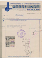 Omzetbelasting 2 CENT - Denekamp 1934 - Fiscales