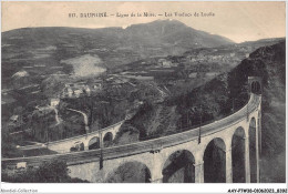 AAYP7-38-0655 - LIGNE-DE-LA-MURE - Les Viaducs De Loulla - La Mure