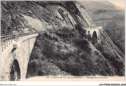 AAYP7-38-0632 - Chemin De Fer De La MURE - Passage De La Rivoire - La Mure