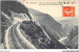 AAYP7-38-0601 - La LIGNE-DE-LA-MURE - Passage De La Rivone - Sur Le Drac Et Le Mont Aiguille - La Mure