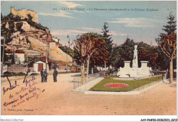 AAYP6-38-0565 - CREMIEU - Le Monument Commemoratif Et Le Chateau Delphinal - Crémieu