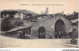 AAYP6-38-0559 - CREMIEU - Les Halles Et Les Tours Saint-Hippolyte - Crémieu