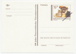 Postal Stationery Austria 1999 - Specimen Dog - Cat - Autres & Non Classés