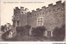 AAYP6-38-0533 - CREMIEU - Chateau Delphinal - Cour D'Honneur - Crémieu