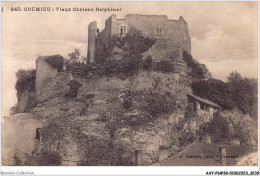AAYP6-38-0528 - CREMIEU - Vieux Chateau Delphinal - Crémieu