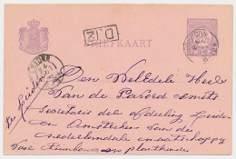 Kleinrondstempel Oudshoorn 1891 - Unclassified
