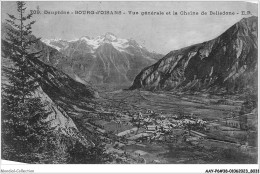AAYP6-38-0474 - BOURG-D'OISANS - Vue Generale Et La Chaine DE BELLEDONNE - Bourg-d'Oisans
