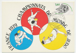 Maximum Card France 1979 Judo - World Championships - Otros & Sin Clasificación