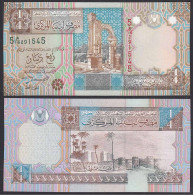 Libyen - LIBYA - 1/4 Dinar Banknote (2002) Pick 62 UNC (1)     (31870 - Otros – Africa