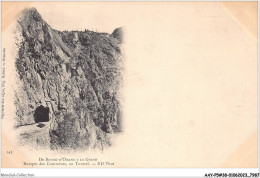 AAYP5-38-0452 - De BOURG-D'OISANS A LA GRAVE - Rampes Des Commeres - Un Tunnel - Bourg-d'Oisans