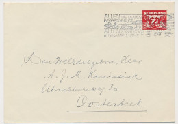 Envelop G. 28 Leeuwarden - Oosterbeek 1941 - Material Postal