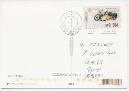 Postcard / ATM Stamp Spain 2002 Motorcycle - Motorfietsen
