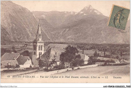 AAYP5-38-0411 -  BOURG-D'OISANS - Vue Sur L'Eglise Et Le Pied Montet - Bourg-d'Oisans