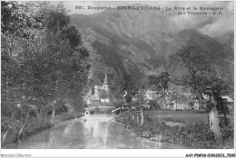 AAYP5-38-0403 - BOURG-D'OISANS - La Rive Et La Montagne Des Villards - Bourg-d'Oisans