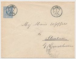 Envelop G. 6 A Vlijmen - Stratum 1898 - Postal Stationery