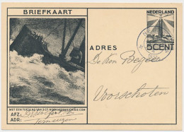 Briefkaart G. 234 Neuzen - Voorschoten 1933 - Postwaardestukken