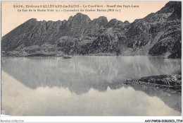 AAYP4-38-0317 - Environs D'ALLEVARD-LES-BAINS - Le Curtillard - Massif Des Sept-Laux - Le Lac De La Motte - Allevard