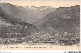 AAYP4-38-0313 - ALLEVARD - Vue Generale Et Glacier Du Gleyzin - Allevard