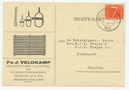 Firma Briefkaart Brummen 1953 - Draadweverij / Vloermatten - Unclassified