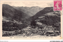 AAYP3-38-0271 - ALLEVARD-LES-BAINS - Vue Generale Et Glacier Du Gleyzin - Allevard