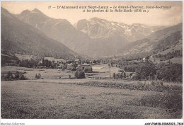 AAYP3-38-0267 - D'ALLEVARD - Aux Sept-Laux - Le Grand Thiervoz -Fond-De-France Et Les Glaciers De La Belle Etoile - Allevard