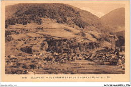 AAYP3-38-0258 - ALLEVARD - Vue Generale Et Le Glacier Du Gleyzin - Allevard