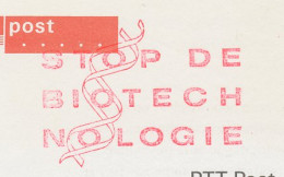 Meter Card Netherlands 1995 Stop Biotechnology - Altri & Non Classificati