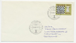 Cover / Postmark Island 1972 Chess - Ohne Zuordnung