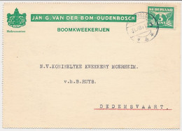 Firma Briefkaart Oudenbosch 1941 - Boomkweker - Unclassified