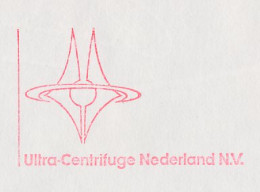 Meter Cover Netherlands 1990 Ultracentrifuge - UCN Aerospace  - Astronomia