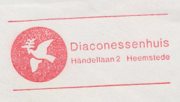 Meter Cover Netherlands 1985 Bird - Peace Dove - Deacons House - Autres & Non Classés