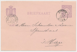 Spankeren - Kleinrondstempel Dieren 1887 - Unclassified