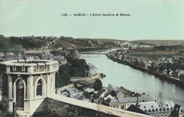 NAMUR : L' Entre Sambre Et Meuse. Carte Glacée. Carte Impeccable. - Namur