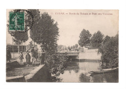 58 NIEVRE - COSNE Bords Du Nohain Et Pont Des Victoires - Cosne Cours Sur Loire