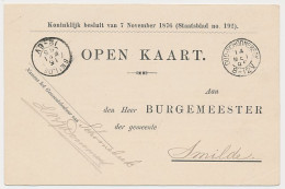 Kleinrondstempel Oud-Schoonebeek 1895 - Non Classés
