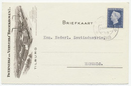 Firma Briefkaart Tilburg 1949 - Twernerij / Ververij - Non Classés