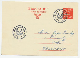 Postcard / Postmark Sweden 1953 15th I.V.C. 1953 - Other & Unclassified
