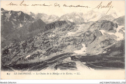AAZP10-37-855 - Le Dauphine-La Chaine De La Meidge Et Les Ecrins  - Other & Unclassified