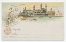 Postal Stationery USA 1893 Worlds Columbian Exposition - The Electric Building - Light Bulb - Electricité