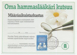 Maximum Card Finland 1984 Dentistry - Medicine