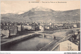 AAYP9-38-0849 - GRENOBLE - Vue Sur La Ville Et Le Moucherotte - Grenoble