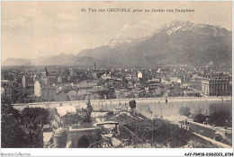 AAYP9-38-0851 - Vue Sur GRENOBLE - Prise Du Jardin Des Dauphins - Grenoble