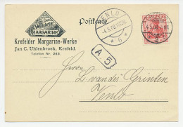 Illustrated Card Deutsches Reich / Germany 1908 Margarine - Butter - Levensmiddelen